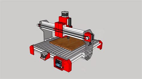 cnc machine sketchup|cnc design in 3d warehouse.